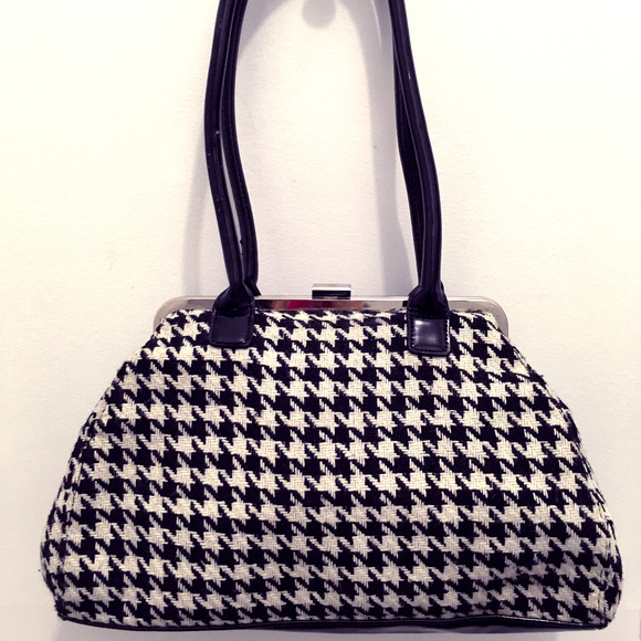 Houndstooth Per Una Handbag